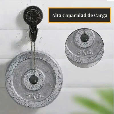 (30% DE DESCUENTO) Ganchos autoadhesivos resistentes de alta calidad para colgar en la pared de la puerta.