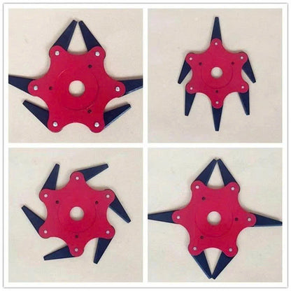 (30% DE DESCUENTO) Cabezal de corte de césped multiusos de 6 cuchillas para cortacésped