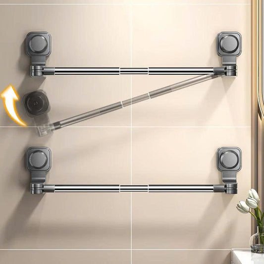 (30% DE DESCUENTO)  Toallero de baño ajustable de 50 cm a 90 cm.