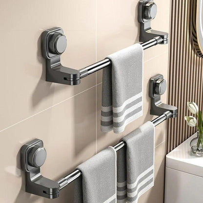 (30% DE DESCUENTO)  Toallero de baño ajustable de 50 cm a 90 cm.