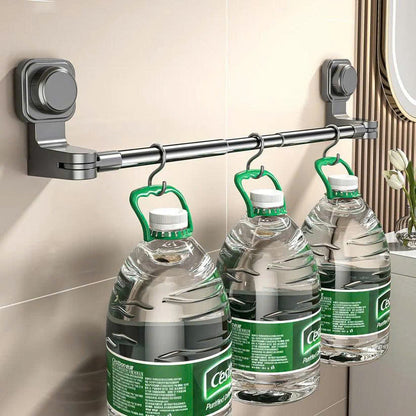 (30% DE DESCUENTO)  Toallero de baño ajustable de 50 cm a 90 cm.