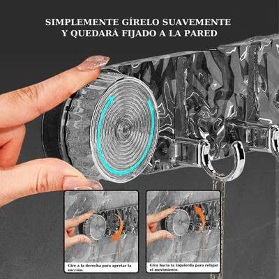(30% DE DESCUENTO) Gancho De Pared Con Succión Al Vacío, No Necesita Perforar Agujeros