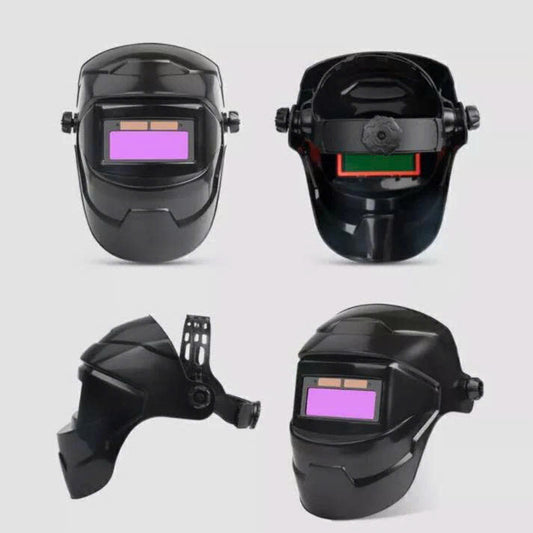 (30% DE DESCUENTO) Casco de soldadura con máscara y faro recargable