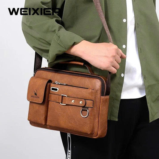 (30% DE DESCUENTO) Bolso de hombro para hombre Bolsos cruzados para hombre