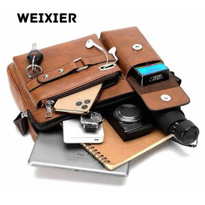 (30% DE DESCUENTO) Bolso de hombro para hombre Bolsos cruzados para hombre
