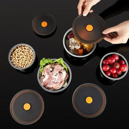 (30% DE DESCUENTO) Recipiente de acero inoxidable para conservar la frescura y conservar los alimentos en el hogar.