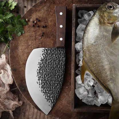 (30% DE DESCUENTO) Cuchillo de carnicero para pesca, cuchillo de carnicero para mercado de mariscos, cuchillo para peces acuáticos