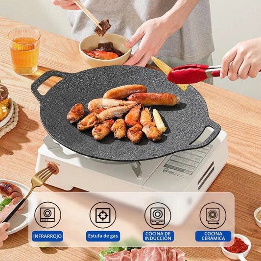 (30% DE DESCUENTO)🔥Sartén antiadherente multiusos de 6 capas, se puede utilizar para placas de inducción.